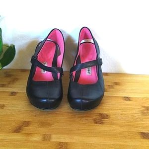 Black Tsubo Mary Jane Heels Size 9.5